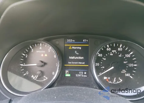 2018 Nissan Rogue Sv z USA, uszkodzony, nr VIN 5N1AT2MV6JC786508